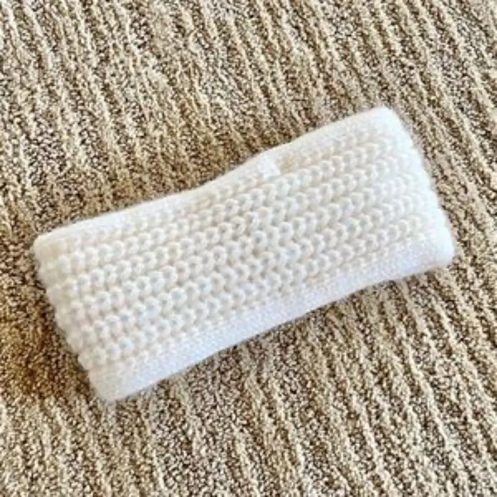❄️ French Connection Woven Bow Winter Headband